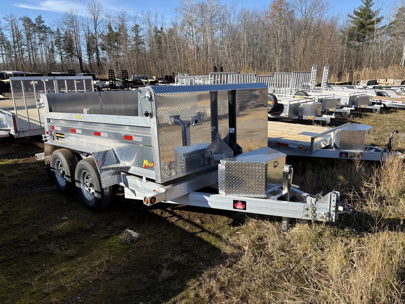 2025 Miska 5 Ton Aluminum Dump Trailer